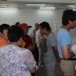 Встреча Келсанг-ламы из тантрического монастырского университета Гьюдмед (Индия)