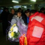 Встреча Ламы Тупден Церинга в Аэропорту г.Улан-Удэ (14 декабря 2010 г.)
